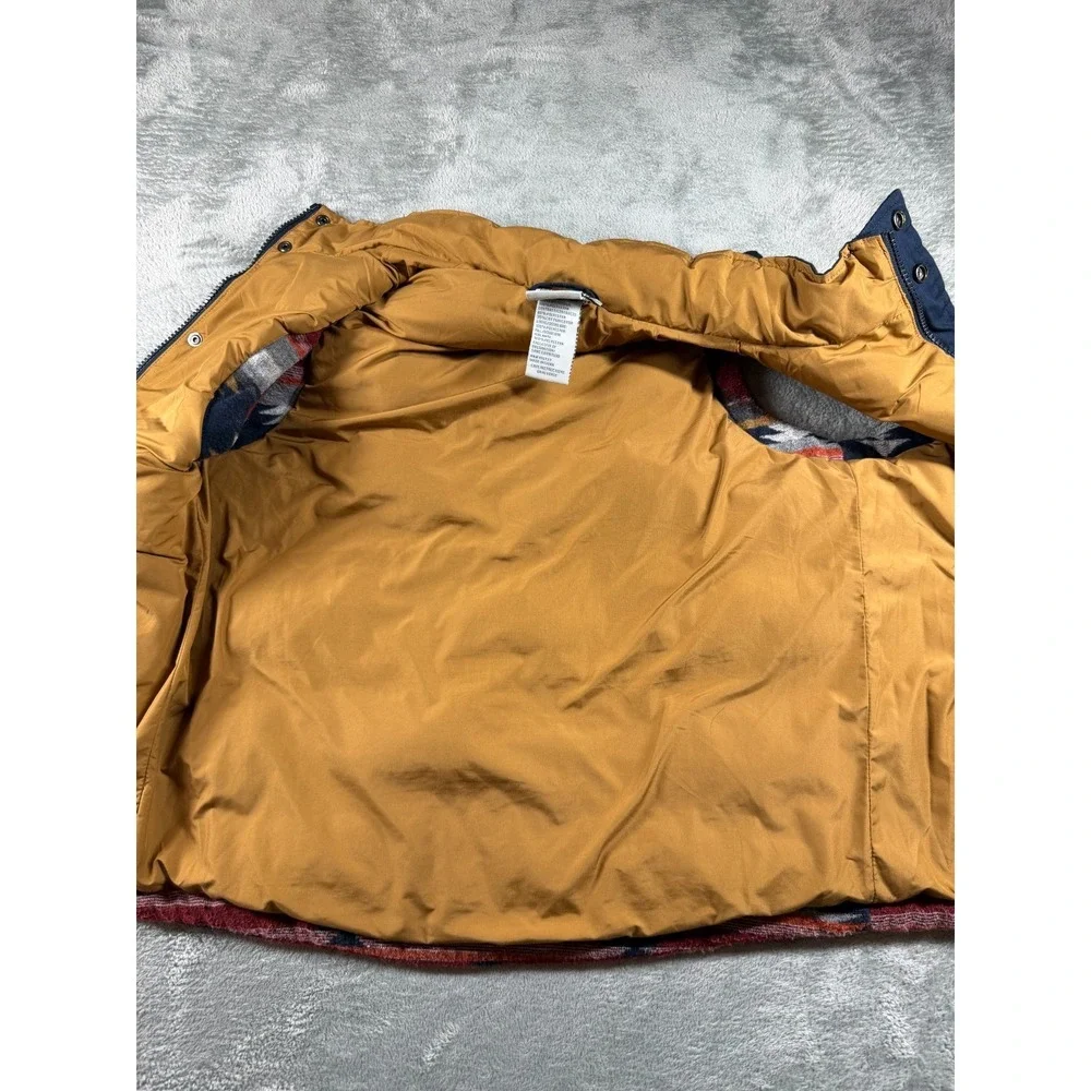 Cinch Vest Youth Boys L 12 Aztec Western Puffer Snap Front Ranch